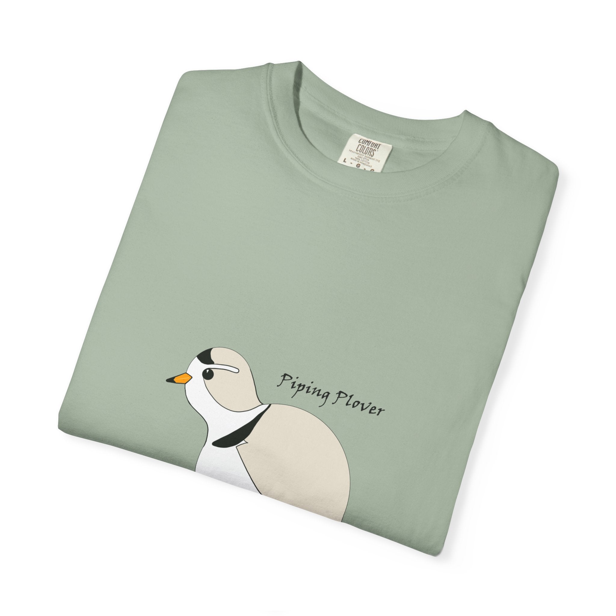 Piping Plover Tee — Cute Coastal Bird Graphic T-Shirt
