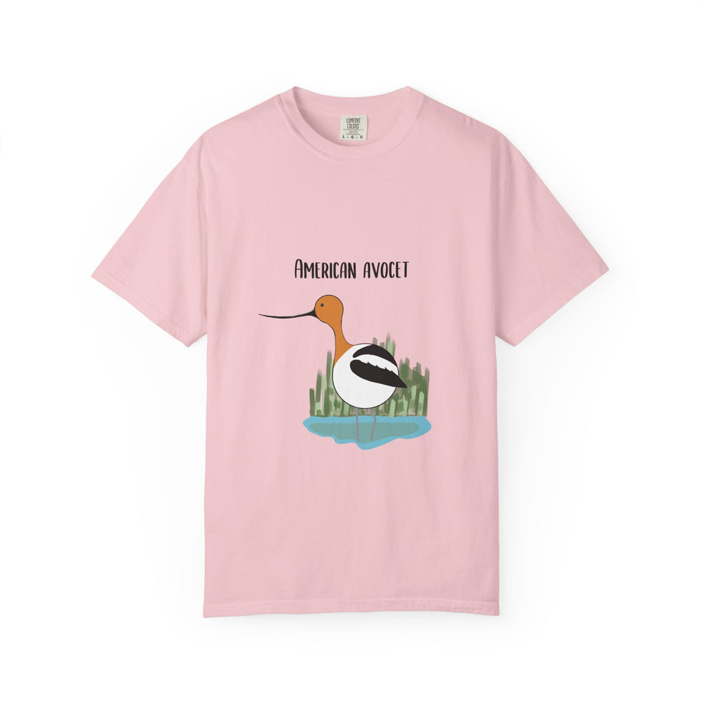 American Avocet Bird T-Shirt — Graphic Shorebird Nature Tee