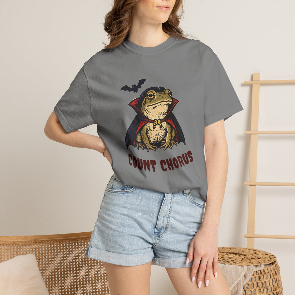 Count Chorus Vampire Frog T-Shirt