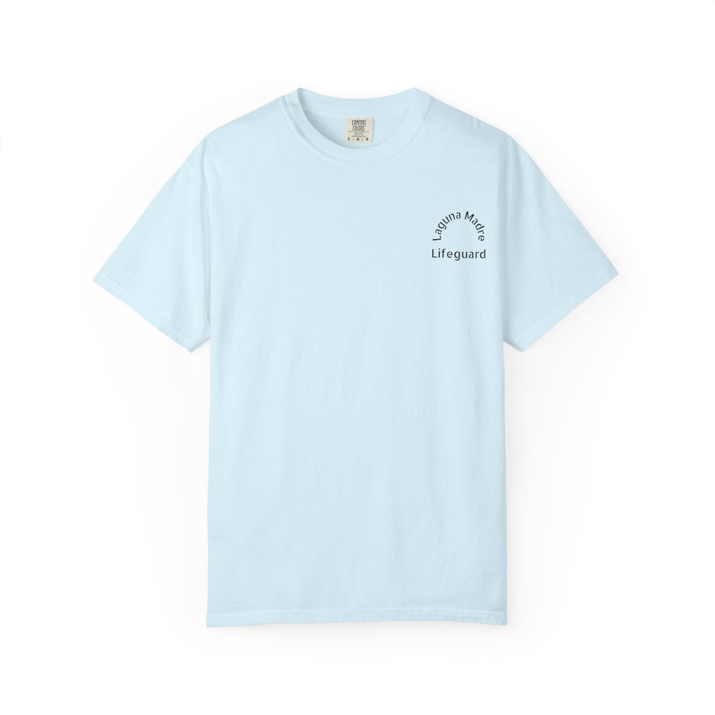 Laguna Madre Lifeguard Heron — 'No Lifeguard on Duty' Vintage Great Blue Heron Graphic