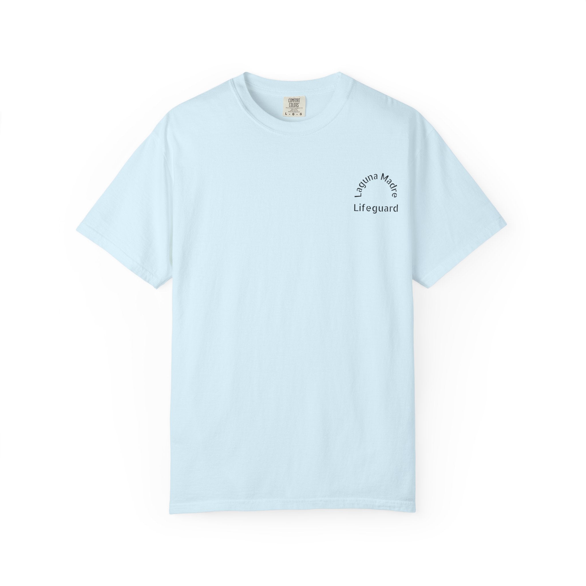 Laguna Madre Lifeguard Heron — 'No Lifeguard on Duty' Vintage Great Blue Heron Graphic
