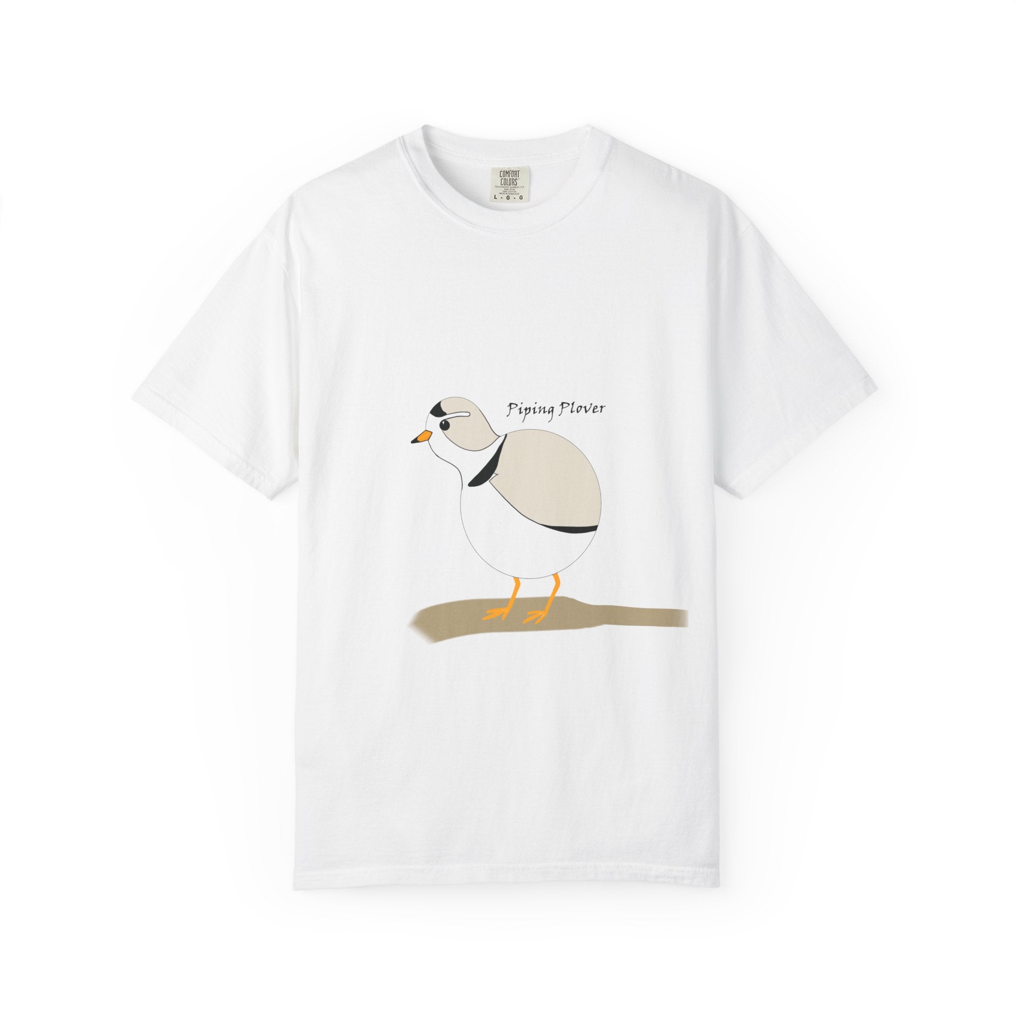 Piping Plover Tee — Cute Coastal Bird Graphic T-Shirt