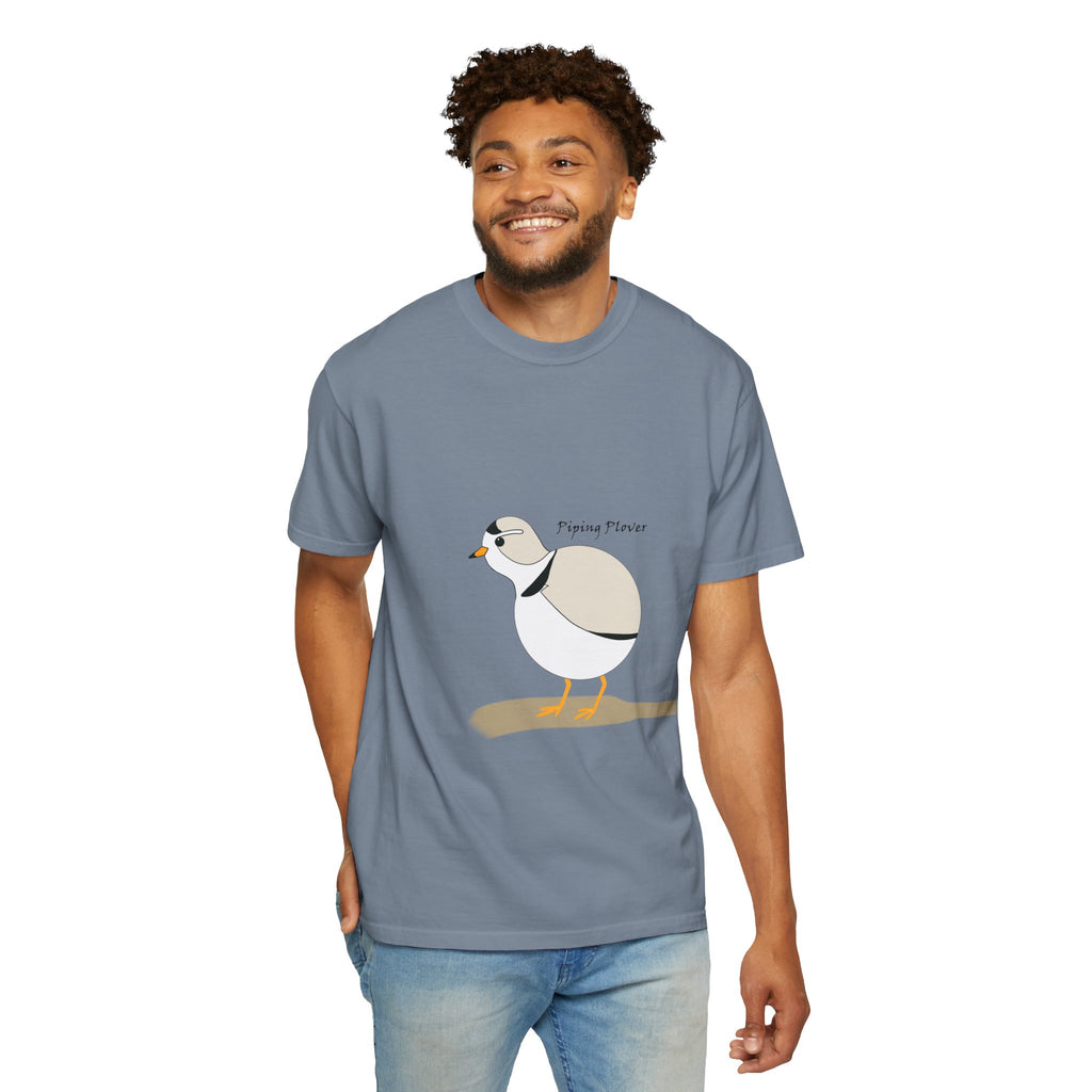Piping Plover Tee — Cute Coastal Bird Graphic T-Shirt