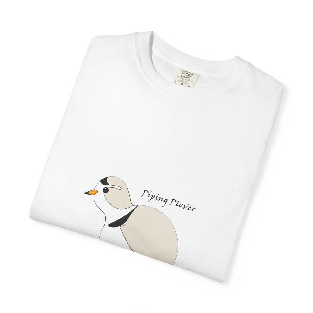 Piping Plover Tee — Cute Coastal Bird Graphic T-Shirt