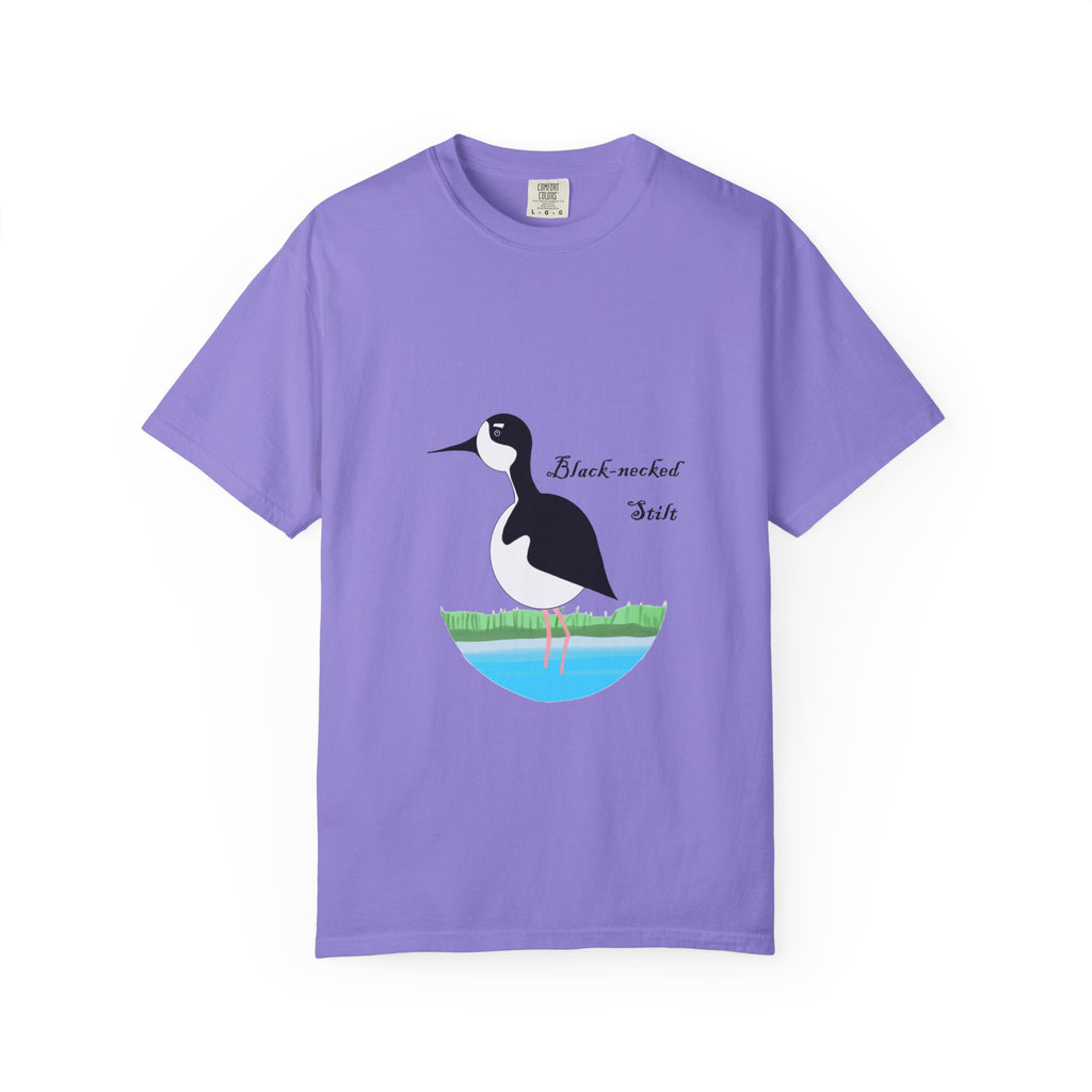 Black-necked Stilt T-Shirt – Birdwatching Nature Tee