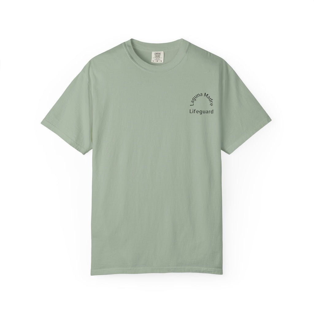 Laguna Madre Lifeguard Heron — 'No Lifeguard on Duty' Vintage Great Blue Heron Graphic