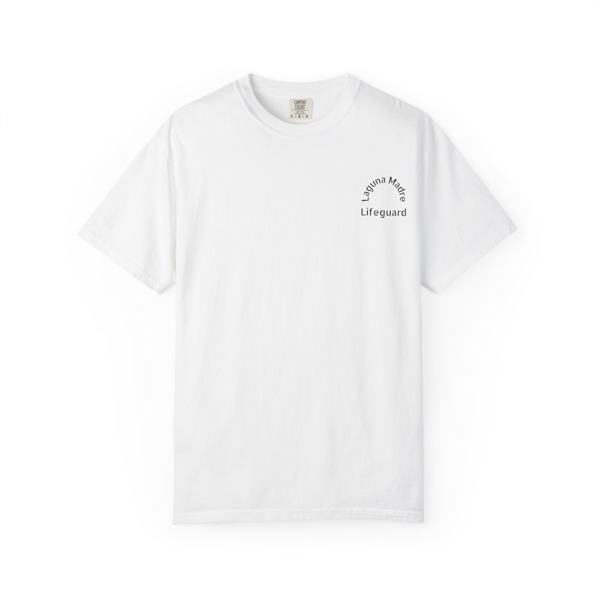 Laguna Madre Lifeguard Heron — 'No Lifeguard on Duty' Vintage Great Blue Heron Graphic