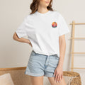 Powered by Shrimp & Bad Decisions — Roseate spoonbill "Shrimp and Bad Decisions" Graphic Tee