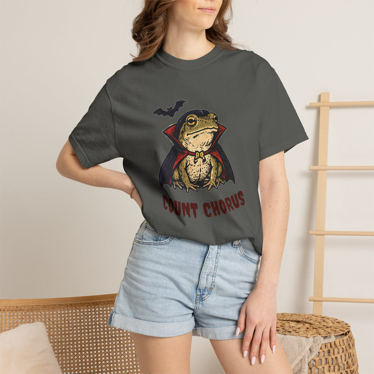 Count Chorus Vampire Frog T-Shirt