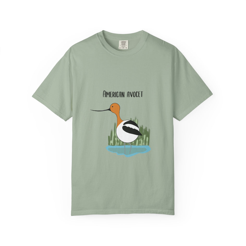 American Avocet Bird T-Shirt — Graphic Shorebird Nature Tee
