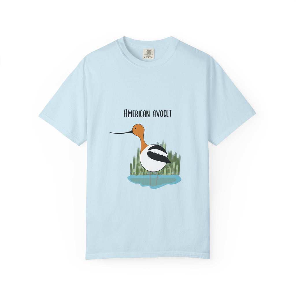 American Avocet Bird T-Shirt — Graphic Shorebird Nature Tee