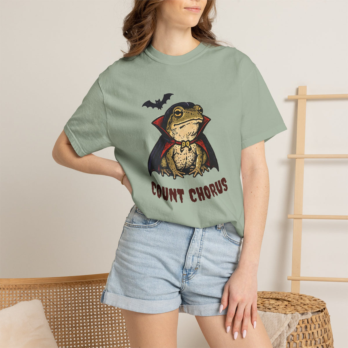 Count Chorus Vampire Frog T-Shirt