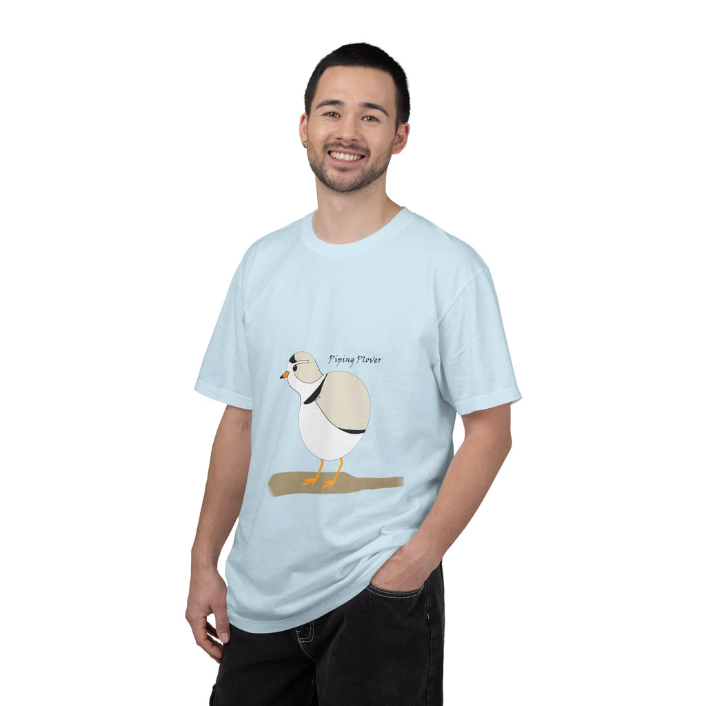 Piping Plover Tee — Cute Coastal Bird Graphic T-Shirt