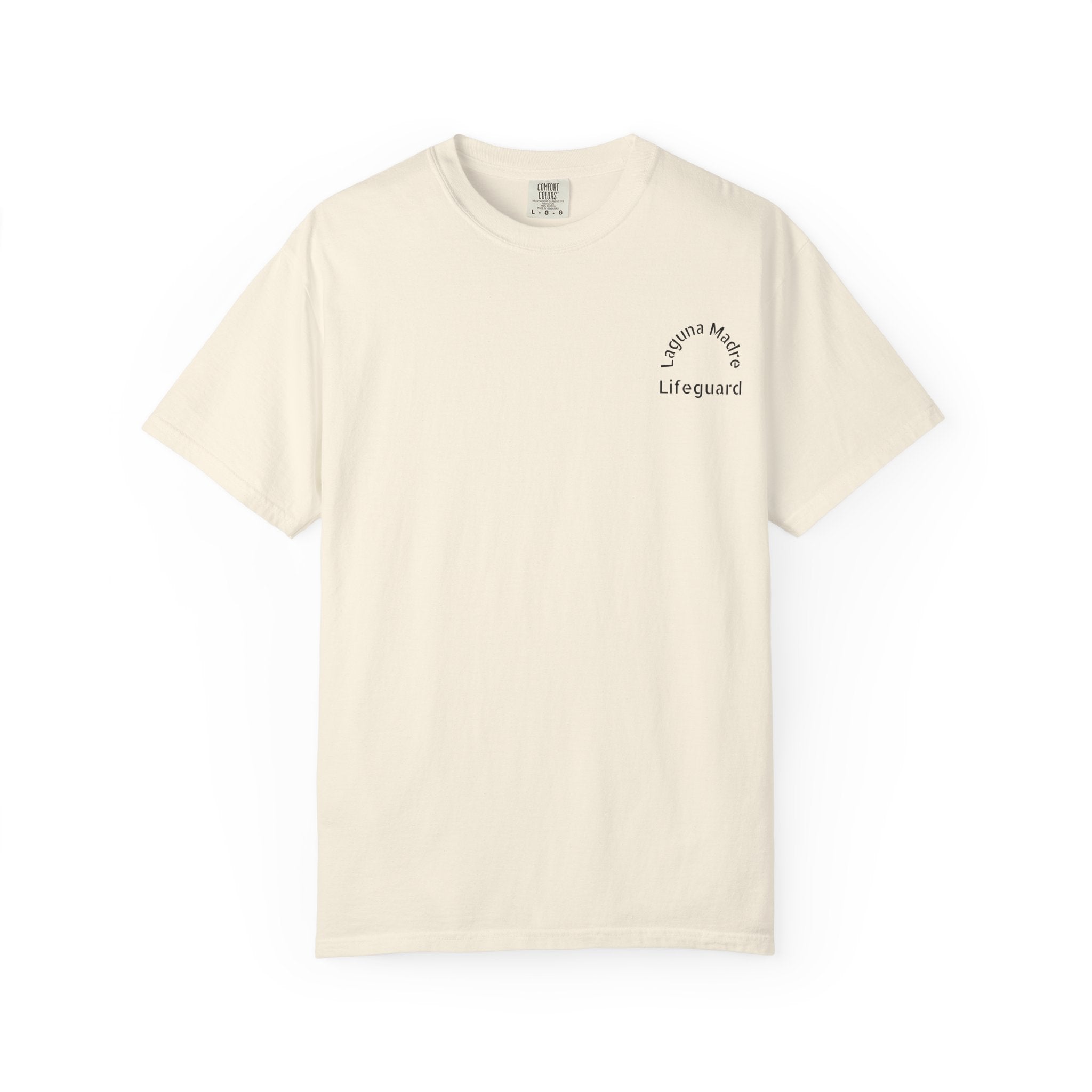 Laguna Madre Lifeguard Heron — 'No Lifeguard on Duty' Vintage Great Blue Heron Graphic
