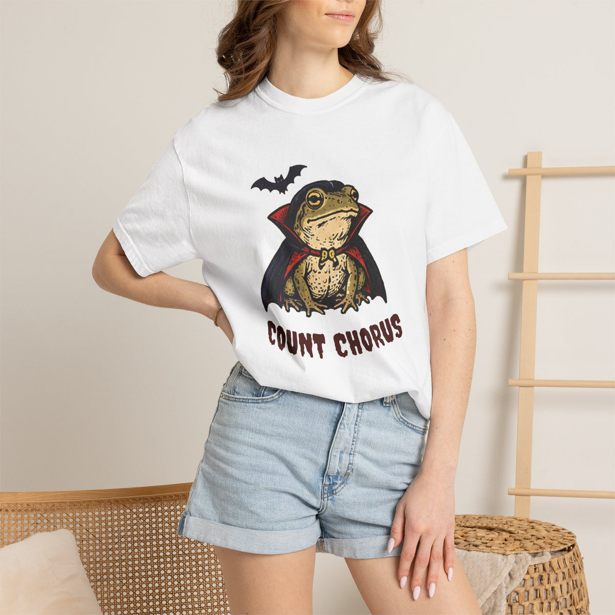 Count Chorus Vampire Frog T-Shirt