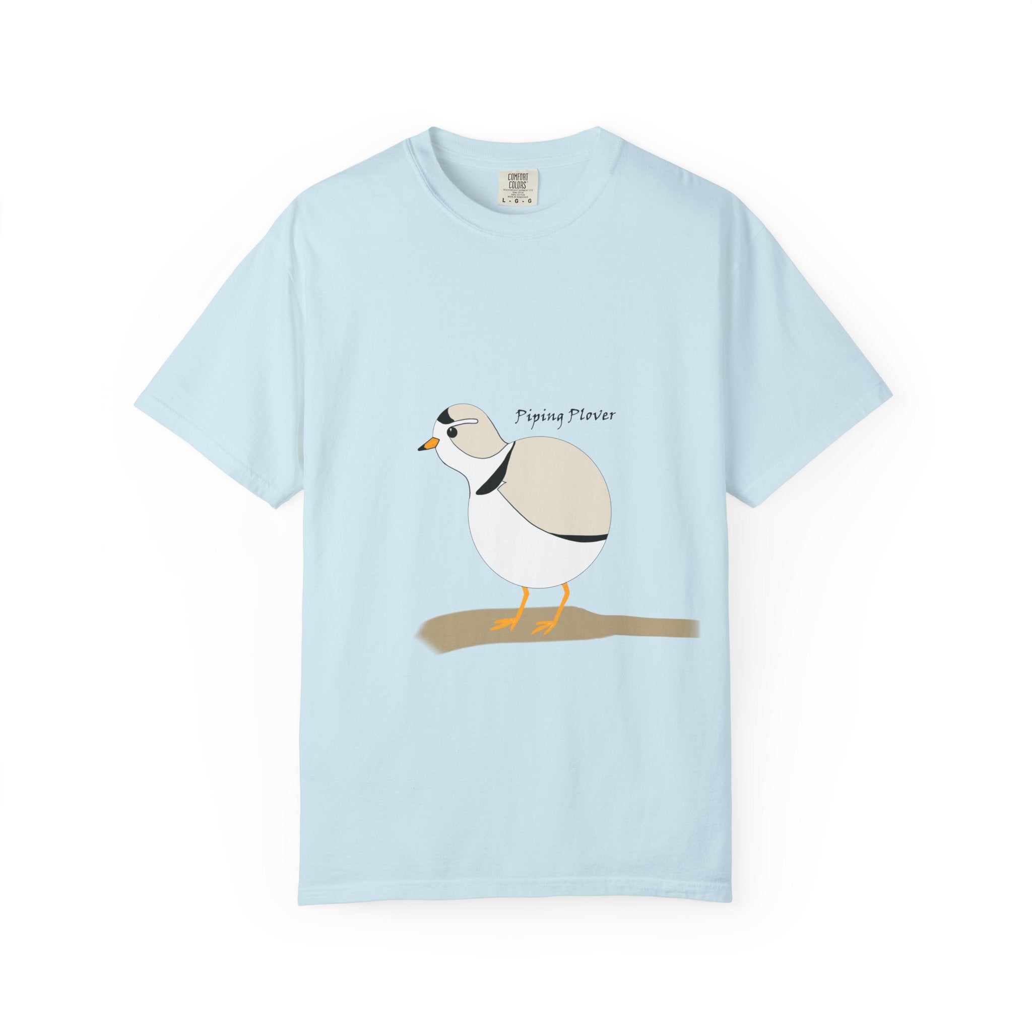 Piping Plover Tee — Cute Coastal Bird Graphic T-Shirt
