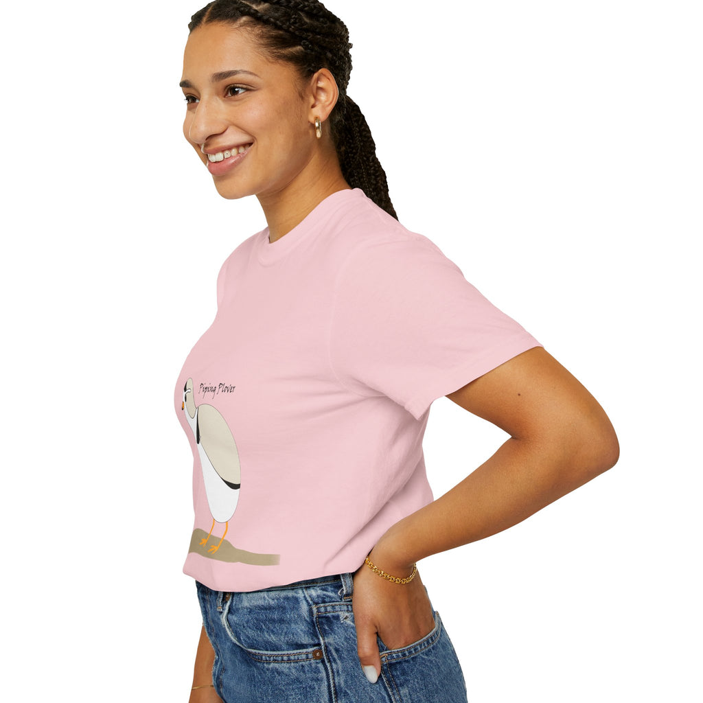 Piping Plover Tee — Cute Coastal Bird Graphic T-Shirt