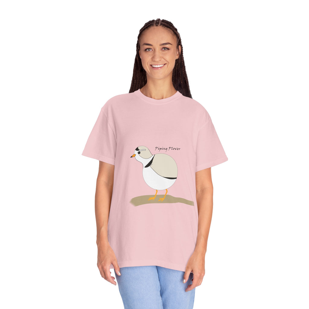 Piping Plover Tee — Cute Coastal Bird Graphic T-Shirt