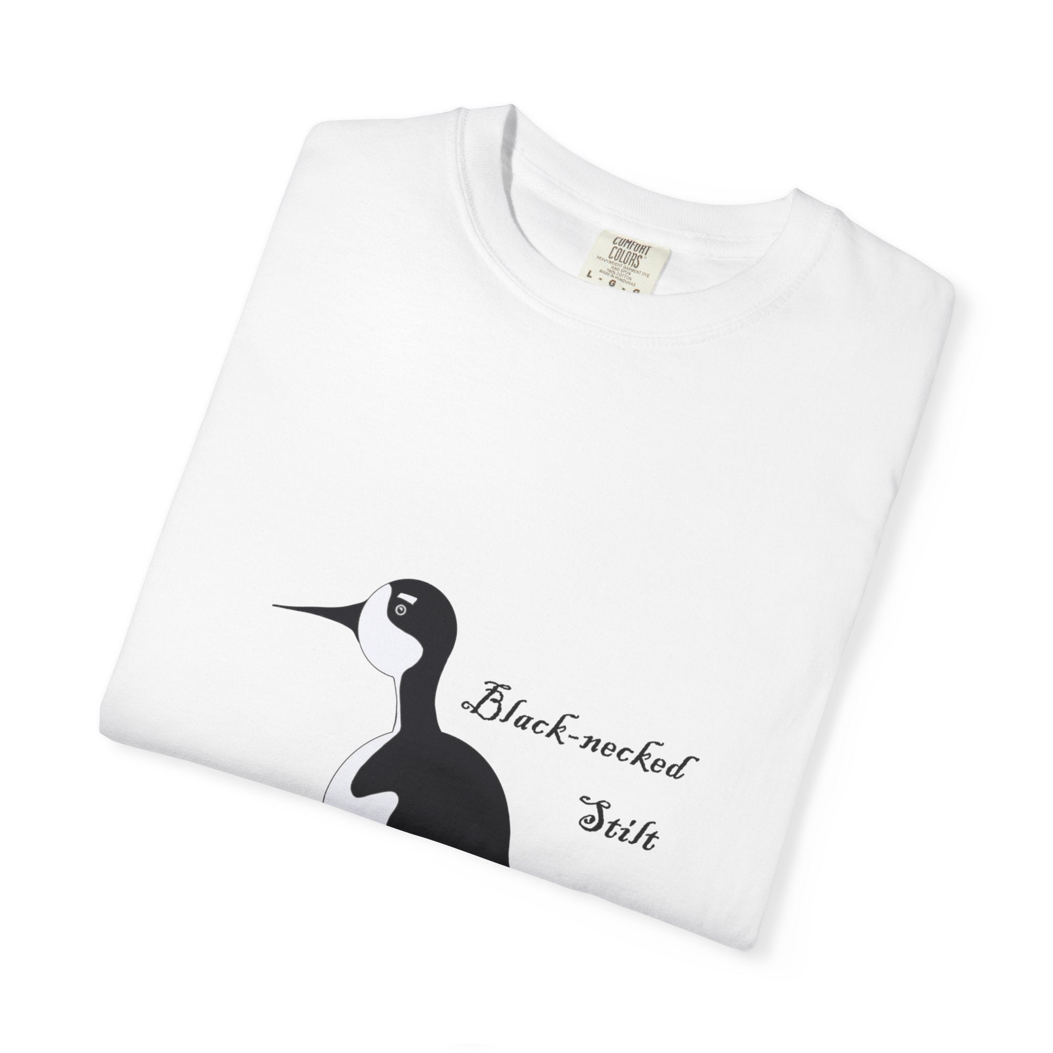 Black-necked Stilt T-Shirt – Birdwatching Nature Tee