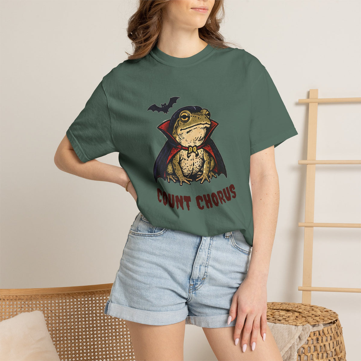 Count Chorus Vampire Frog T-Shirt